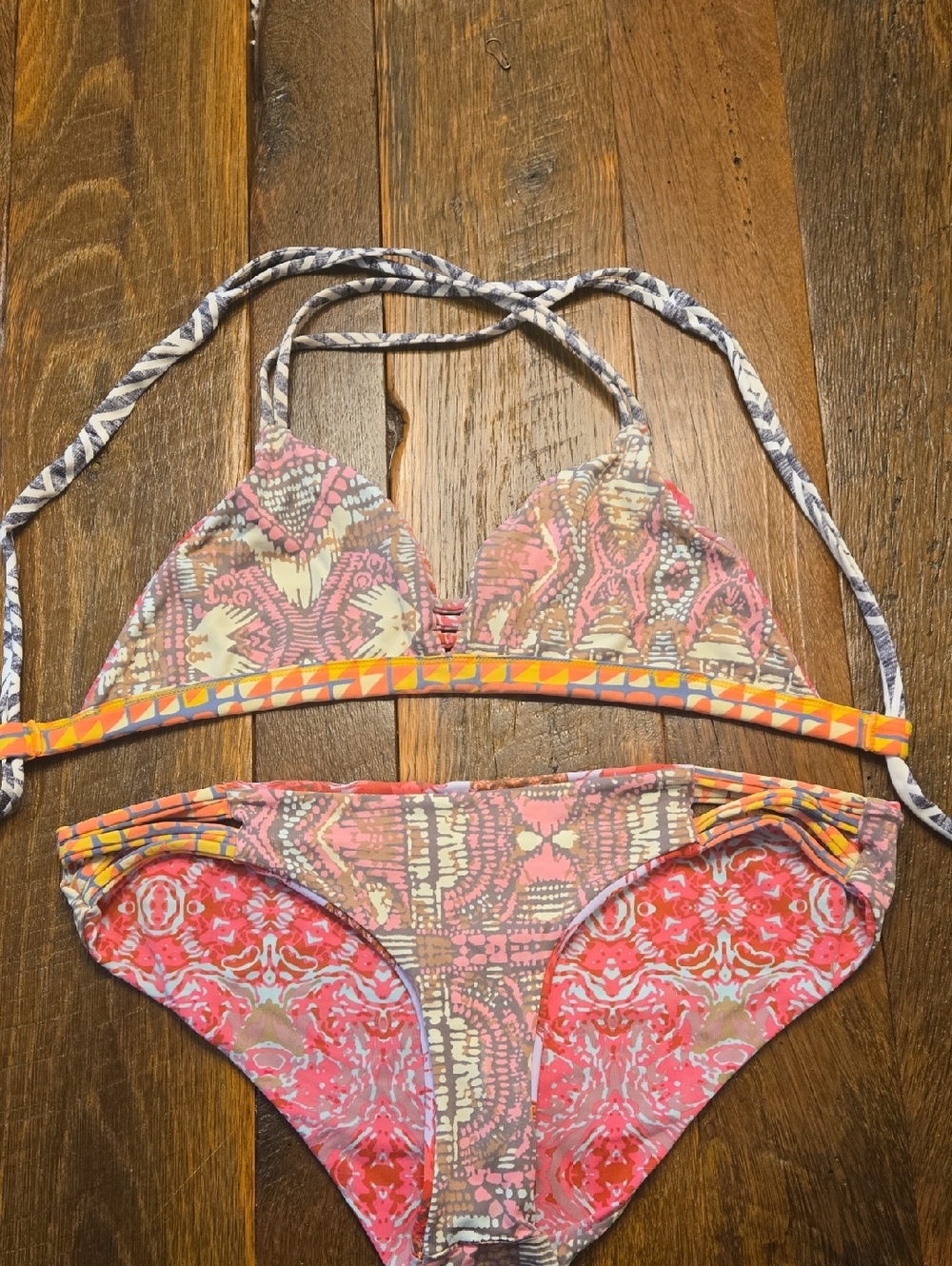Maaji Tropical Reversible Bikini Set